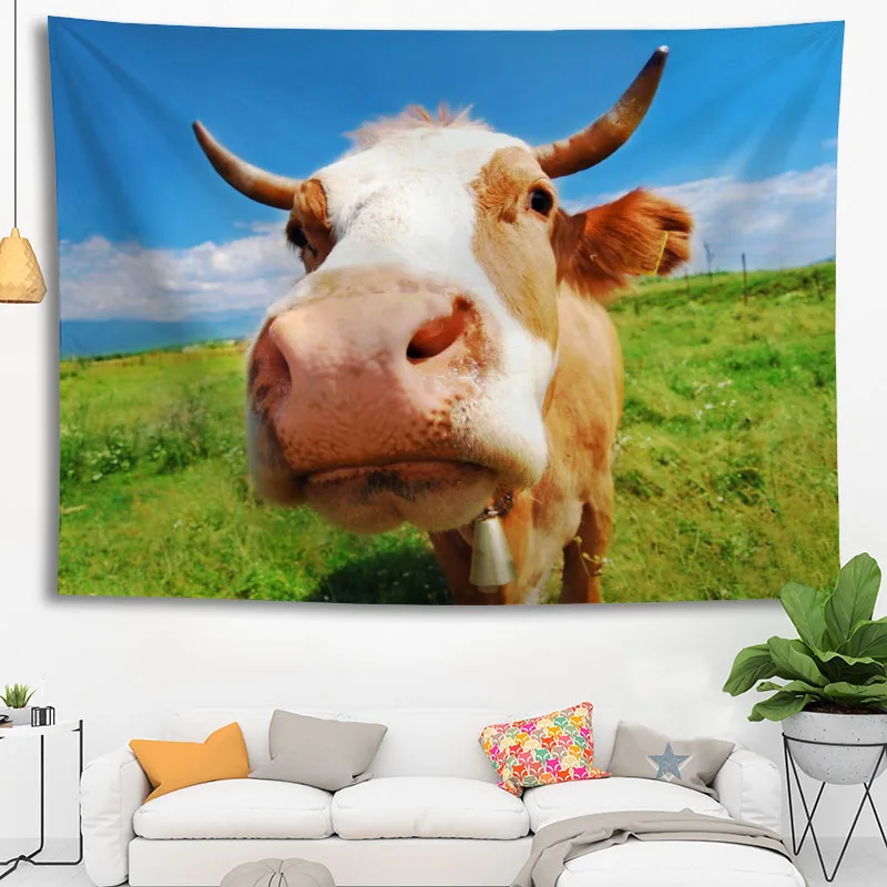 3D Printing Wall Loops - Tapiz personalizado de vaca para colgar