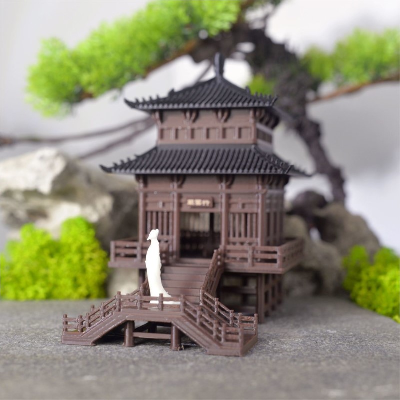 3D Printing Pot - Adornos de arquitectura Retro, decoración de