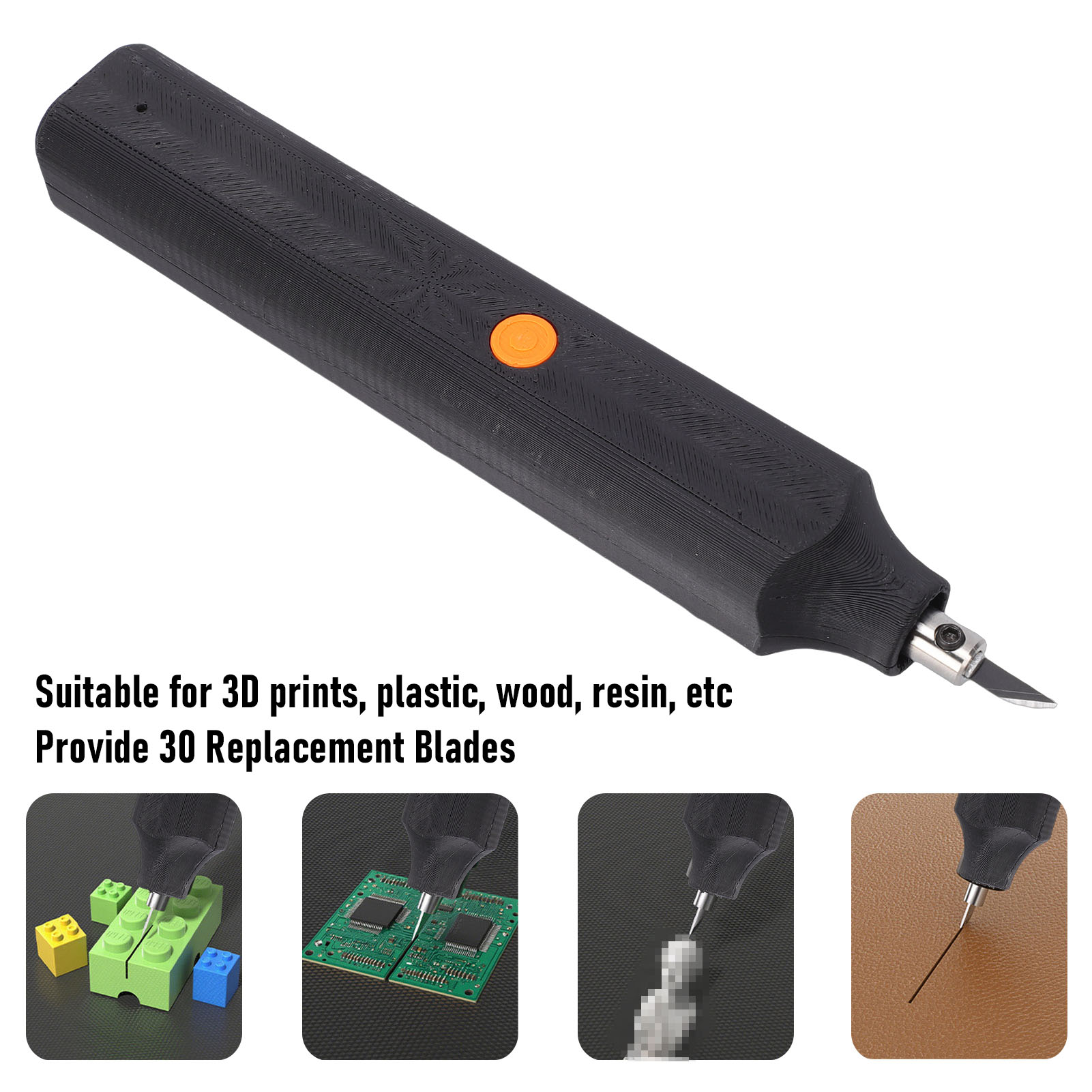 3D Printing Plastic - Cortador Ultrasónico de 40kHz con 30