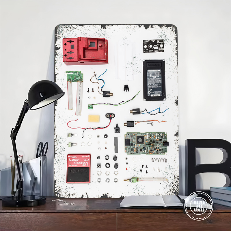Letrero Metálico Retro Impreso - 3D Printing Wall Loops reseña y precio