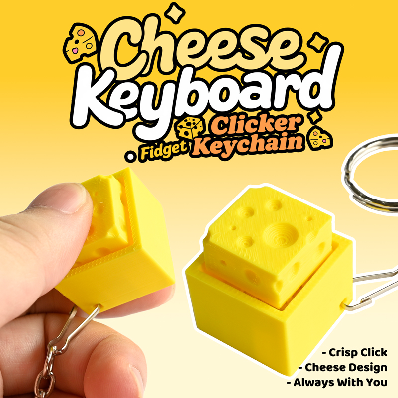 Llavero Antiestrés con Teclado - 3D Printing Plastic reseña y precio