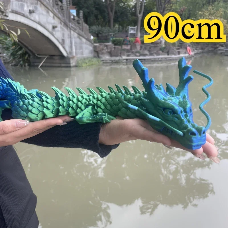 Figura de Dragón Chino Impresa - 3D Printing Pot reseña y precio