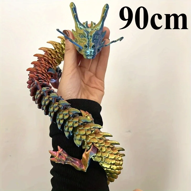 Figura de Dragón Chino Impresa - 3D Printing Pot reseña y precio