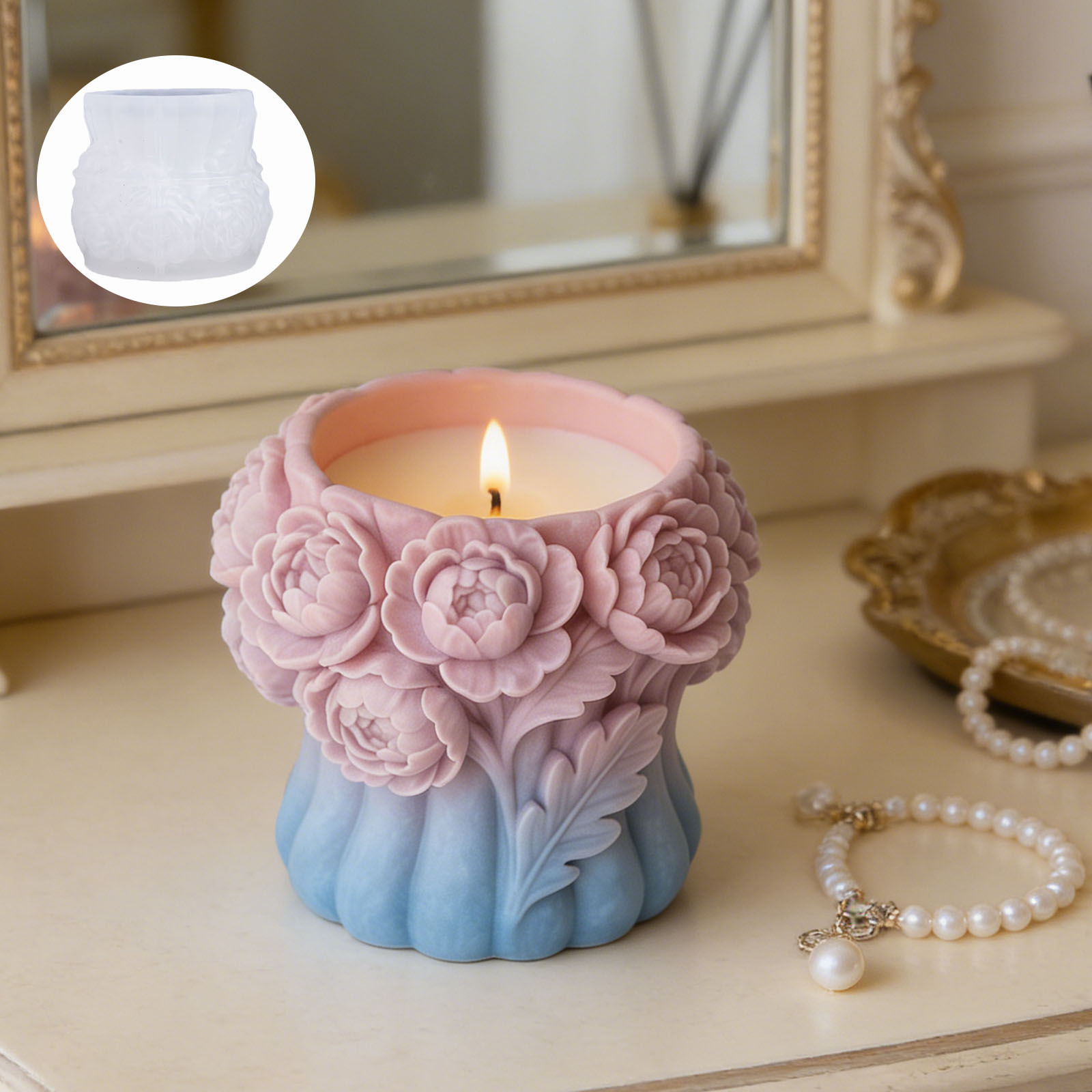Molde de silicona 3D para flor - 3D Printing Pot reseña y precio