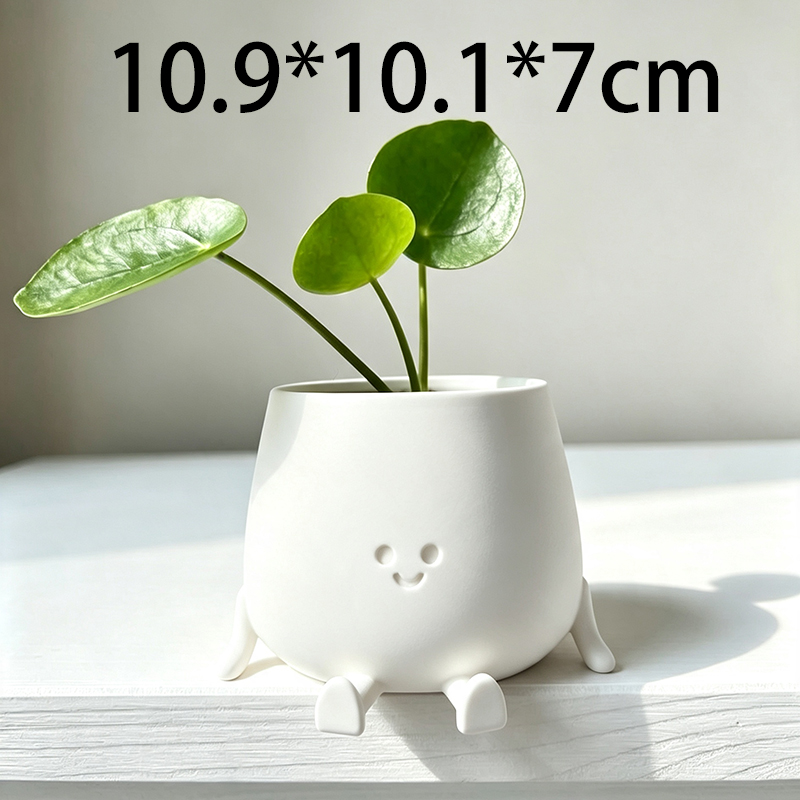 Maceta con Cara Sonriente Impr - 3D Printing Pot reseña y precio