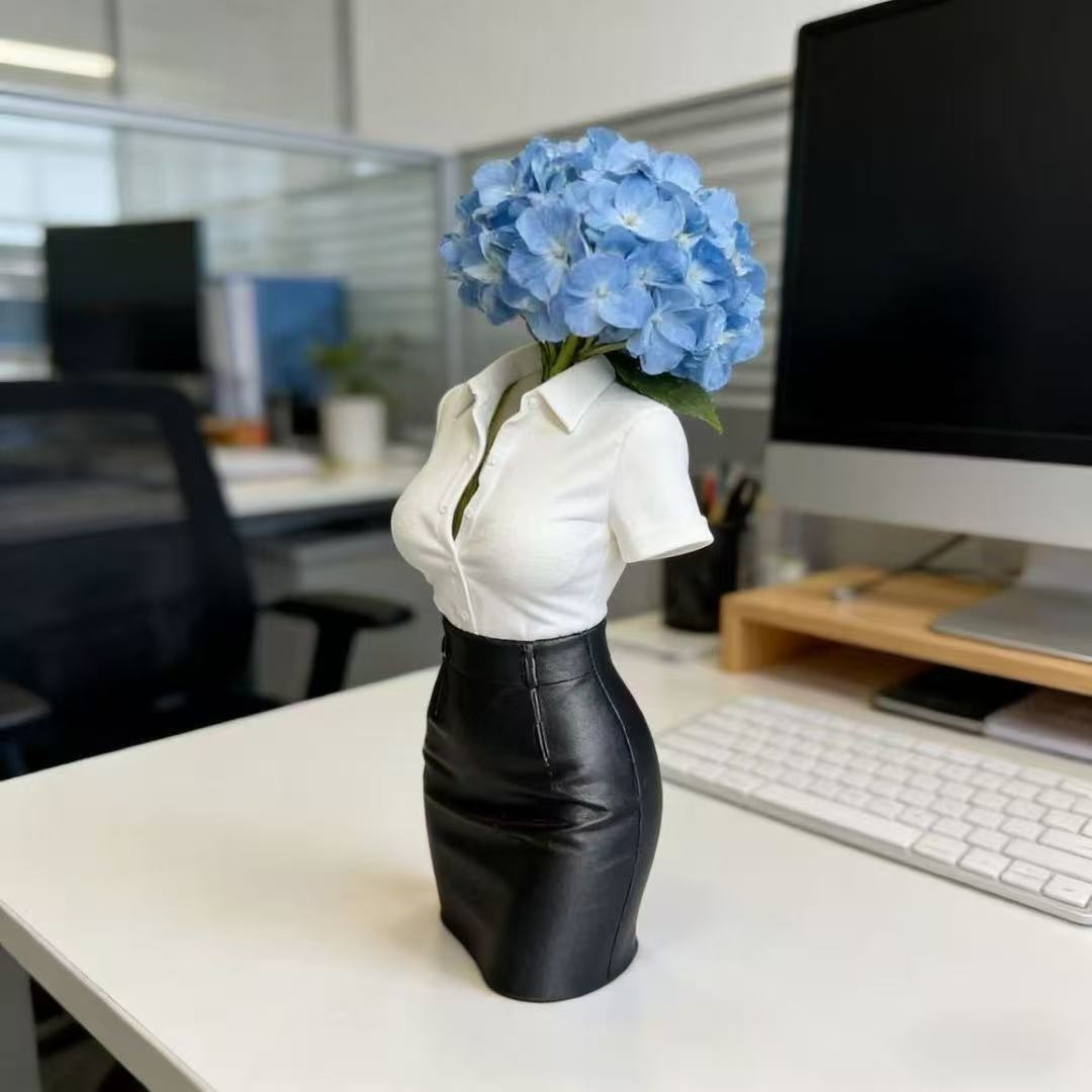 Jarrón con Forma de Cuerpo de  - 3D Printing Pot reseña y precio