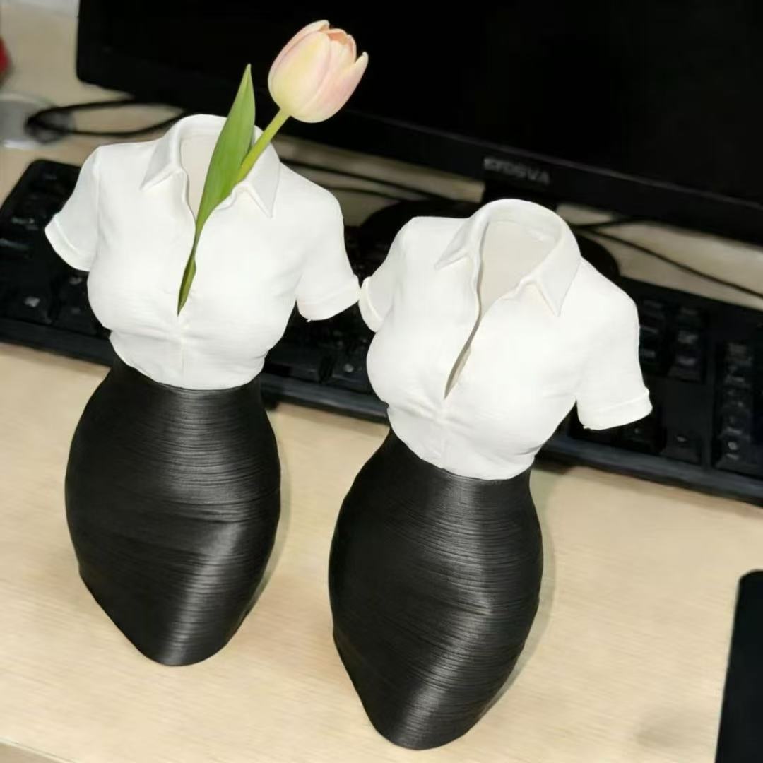 Jarrón con Forma de Cuerpo de  - 3D Printing Pot reseña y precio