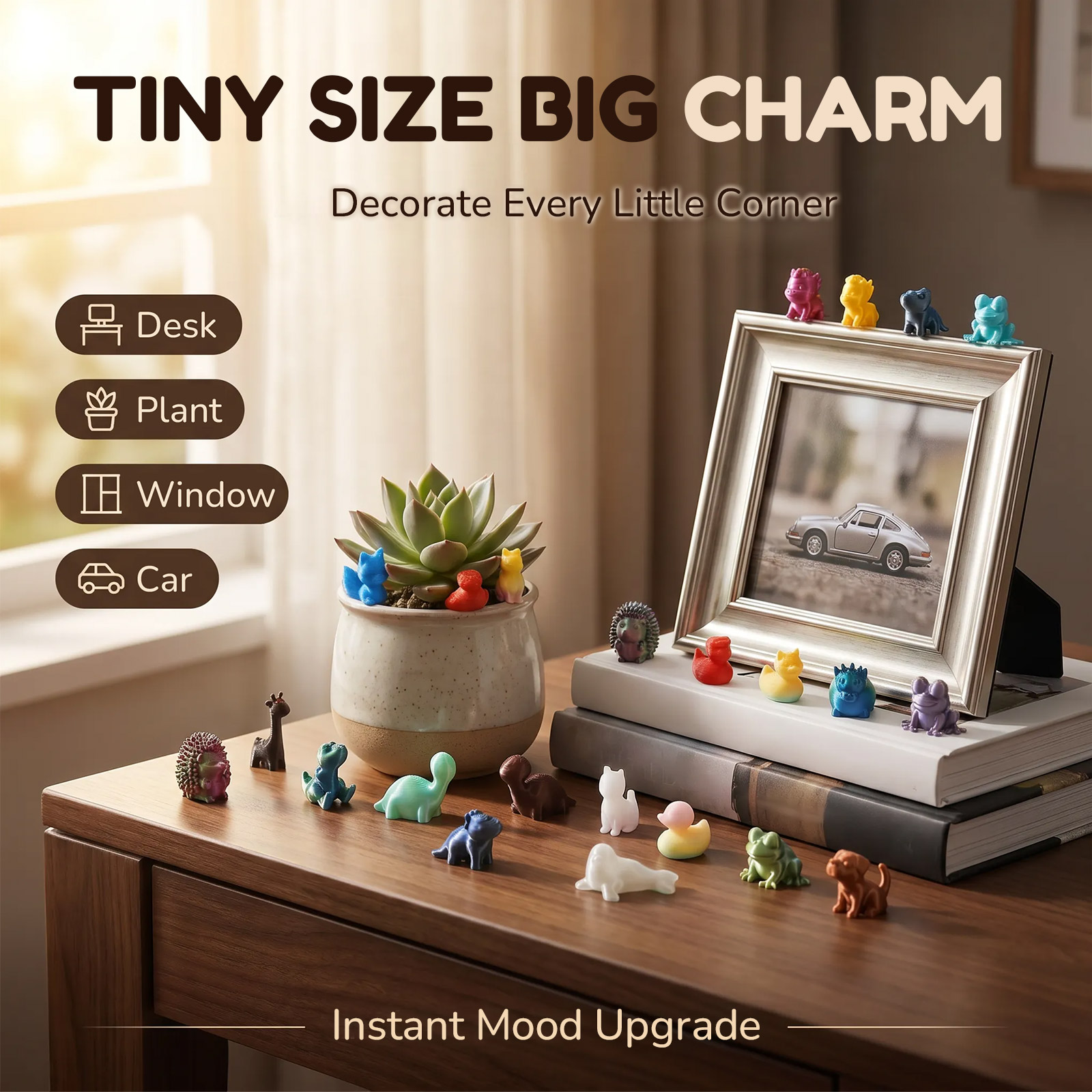 50 Piezas de Mini Figuras de A - 3D Printing Pot reseña y precio