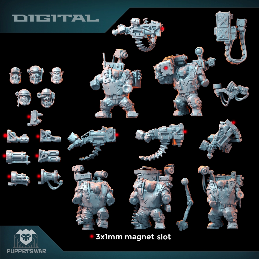 Orc Ultimate Badasses Squad, F - 3D Printing Ultem reseña y precio