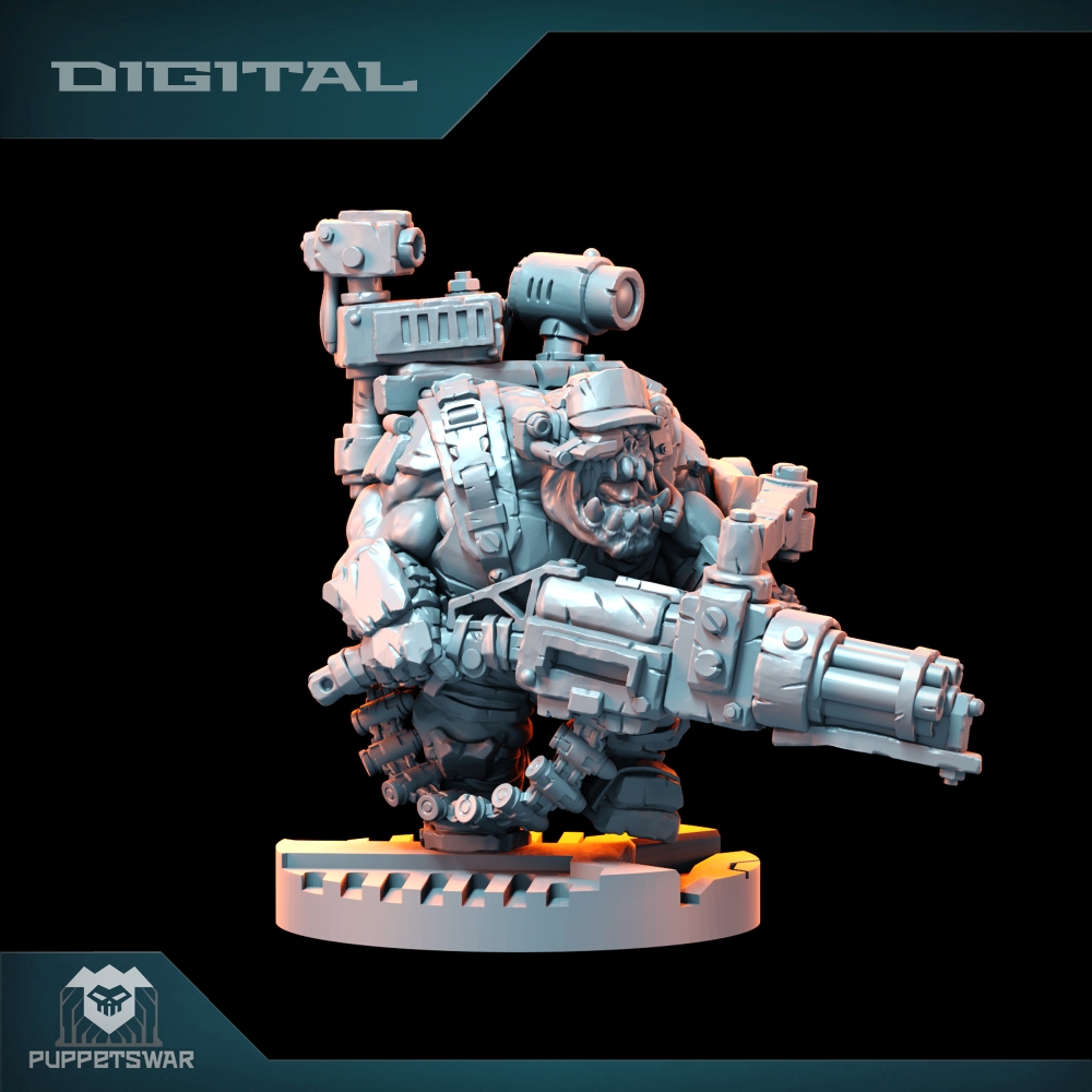 Orc Ultimate Badasses Squad, F - 3D Printing Ultem reseña y precio