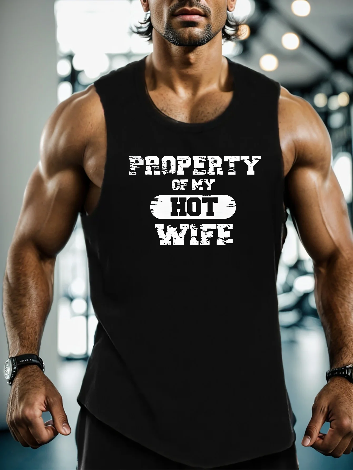 Camiseta sin mangas con estamp - 3D Printing Husband Shop reseña y precio