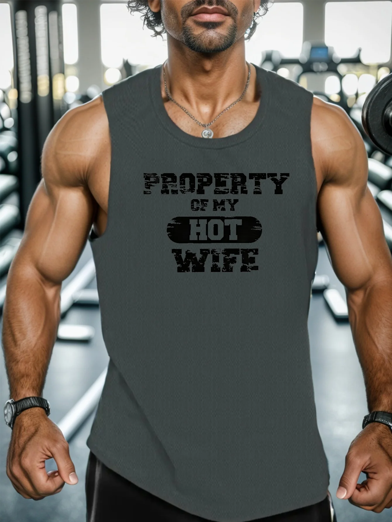 Camiseta sin mangas con estamp - 3D Printing Husband Shop reseña y precio