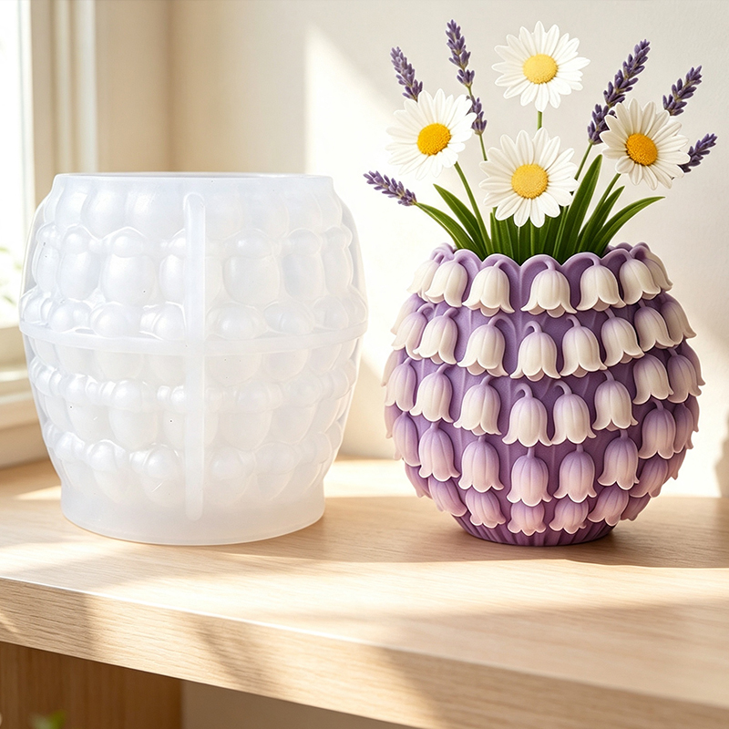 Molde de Silicona 3D para Flor - 3D Printing Pot reseña y precio