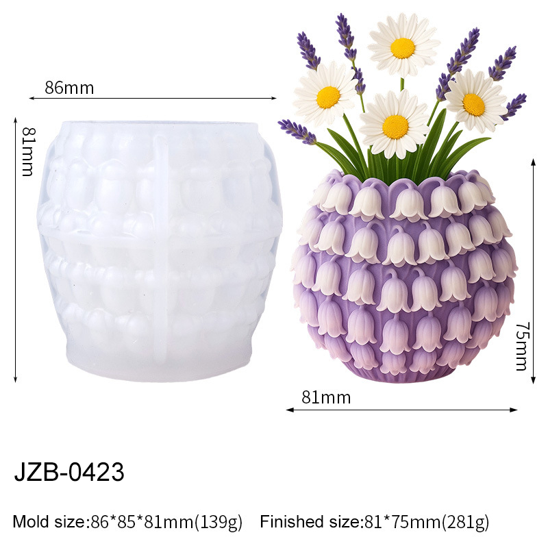 Molde de Silicona 3D para Flor - 3D Printing Pot reseña y precio