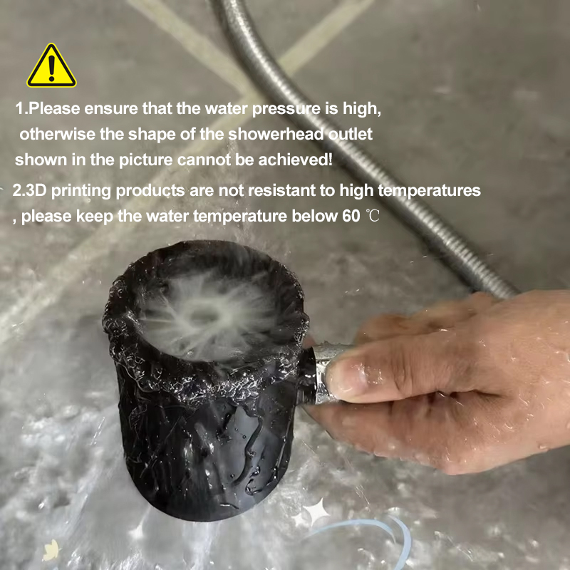 Cabezal de ducha de mano de al - 3D Printing Plastic reseña y precio